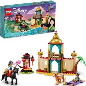 Lego Disney Princess Jasmine and Milan’s Adventure 43208